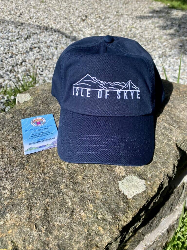 Isle of Skye baseball cap - handmade by Jazz Buchanan Creations