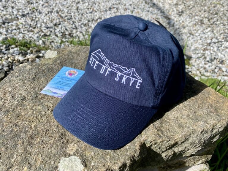 Isle of Skye baseball cap - handmade by Jazz Buchanan Creations (view 2)