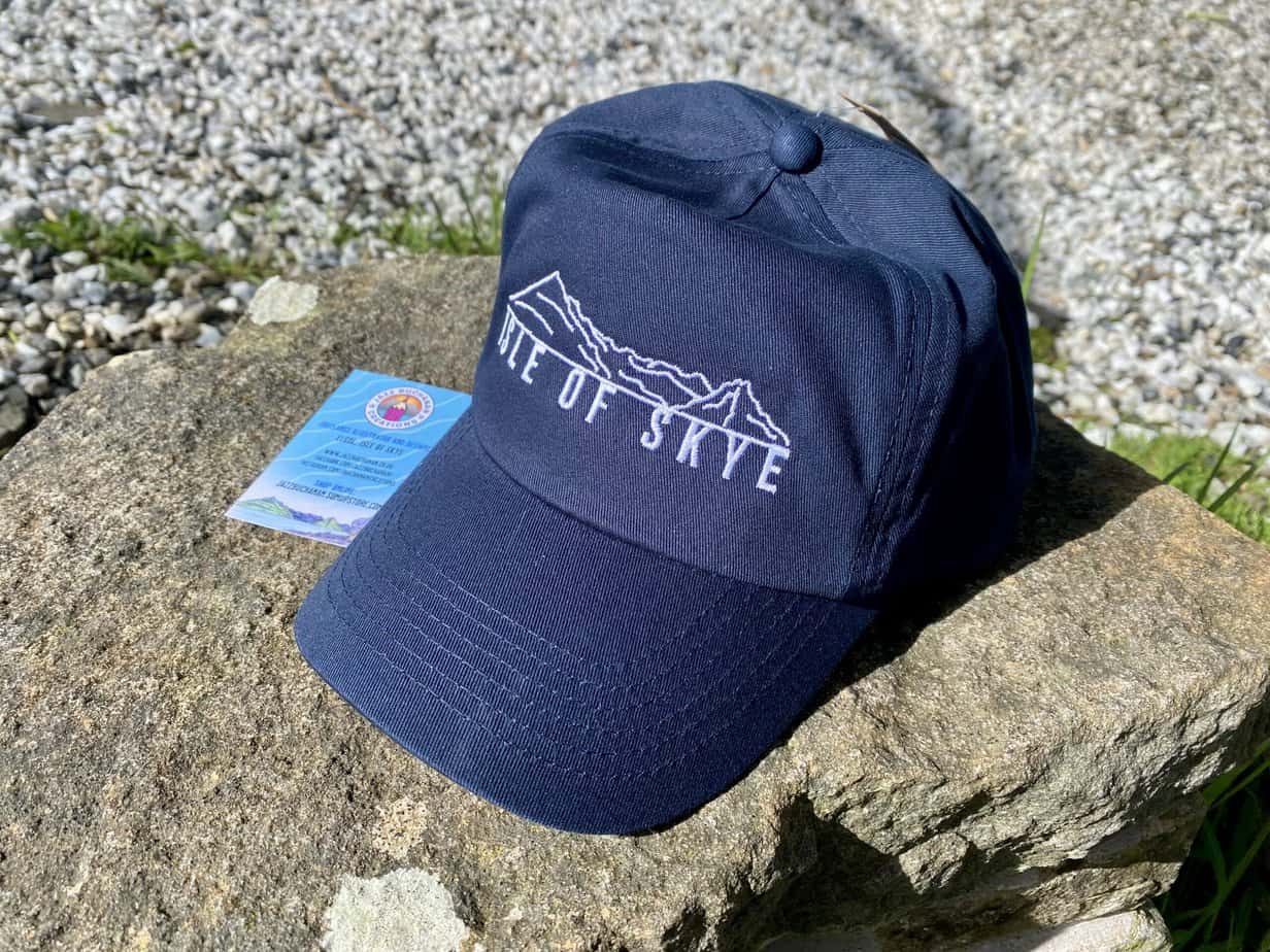 Isle of Skye baseball cap - handmade by Jazz Buchanan Creations (view 2)