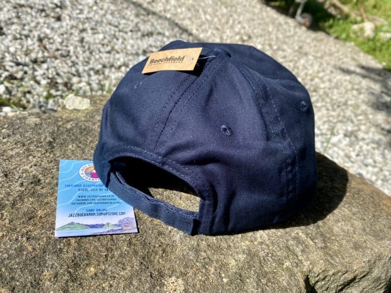 Isle of Skye baseball cap - handmade by Jazz Buchanan Creations (view 3)