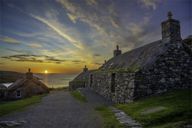 Gearrannan Blackhouse Village - handmade by Paul Chamberlain Photography