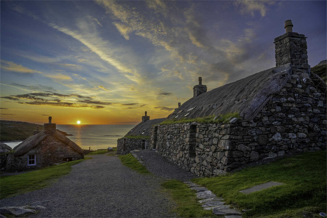 Gearrannan Blackhouse Village - handmade by Paul Chamberlain Photography