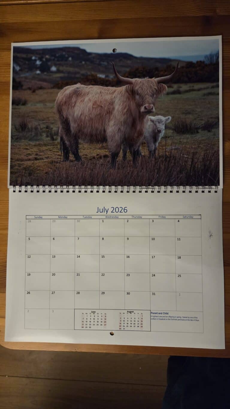 Scotland 2026 Calendars