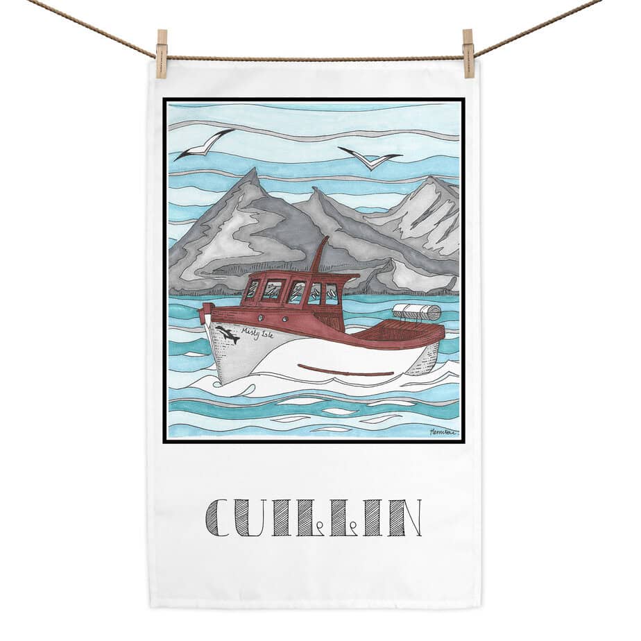 Cuillin tea towel - Image 1