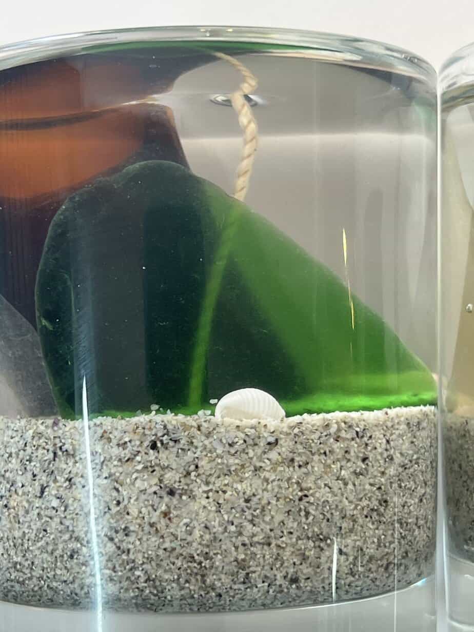 Sea Glass Gel candle - Image 3