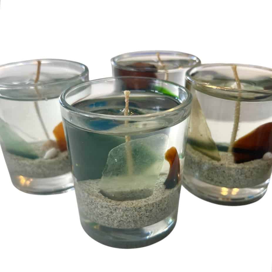 Sea Glass Gel candle - Image 5