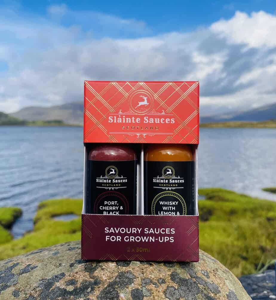Savoury Sauces for Grown-Ups Gift Box – 2 x 50ml - Image 1