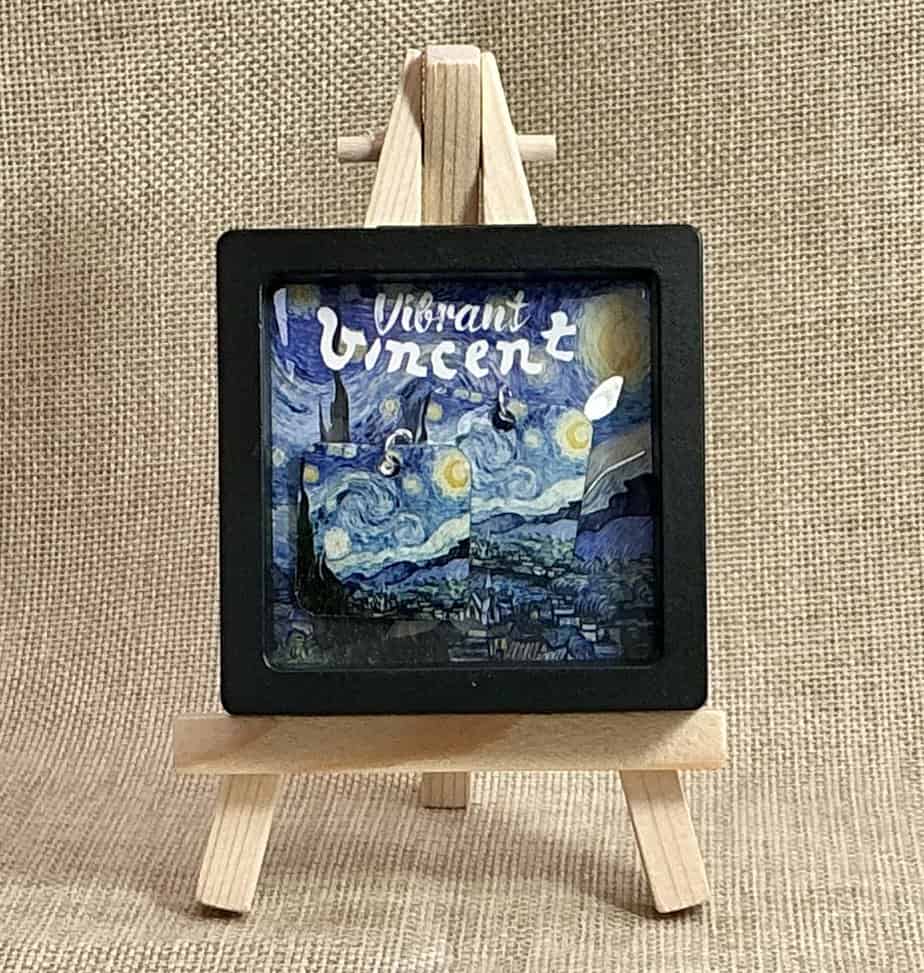 Art for your ears - Starry Night - handmade by Camelart (view 6)