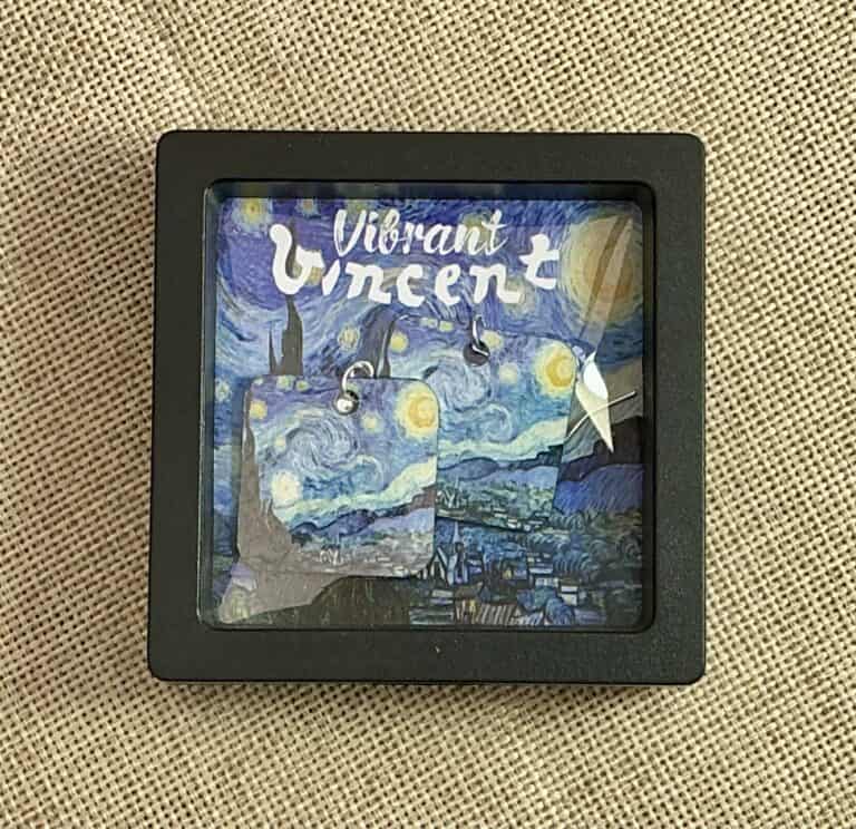 Art for your ears - Starry Night - handmade by Camelart (view 4)