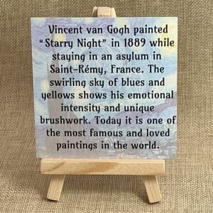 Art for your ears - Starry Night - handmade by Camelart (view 5)