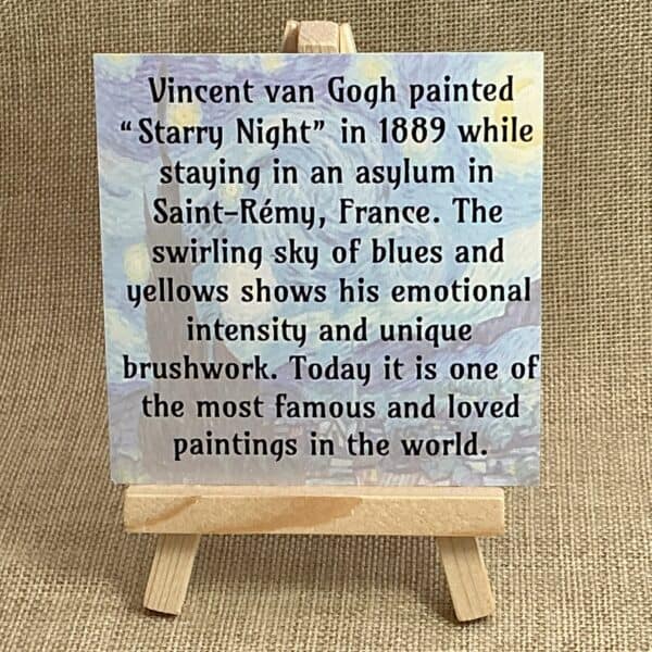 Art for your ears - Starry Night - handmade by Camelart (view 5)