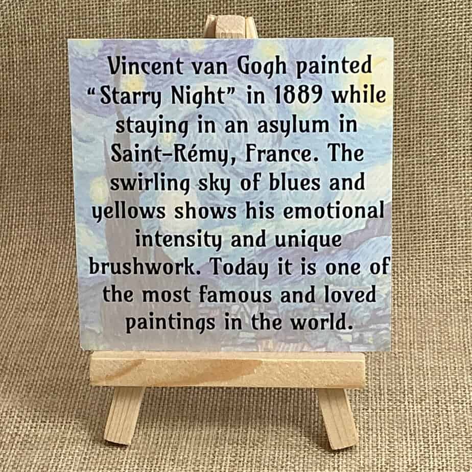 Art for your ears - Starry Night - handmade by Camelart (view 5)