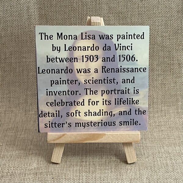 Art for your ears - Mona Lisa