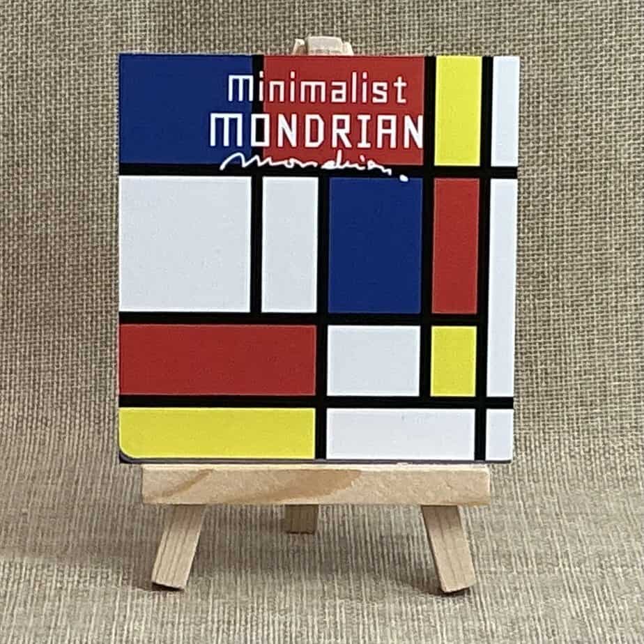 Art for your ears - Mondrian inspired earrings - Image 4