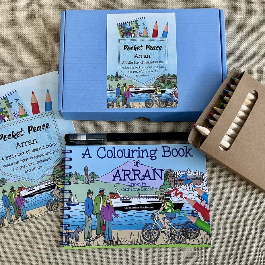 Pocket Peace - Arran - handmade by Camelart