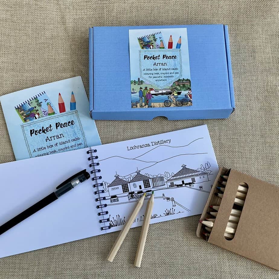 Pocket Peace - Arran - handmade by Camelart (view 4)