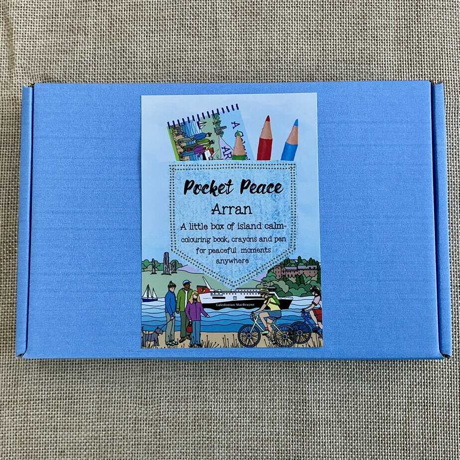 Pocket Peace - Arran - handmade by Camelart (view 2)