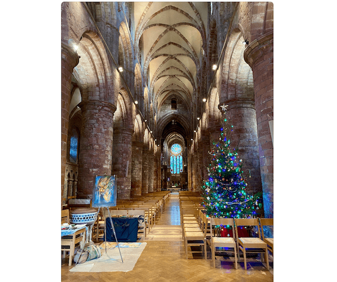 Pack of 5 Orkney A6 Wintry Greeting Cards