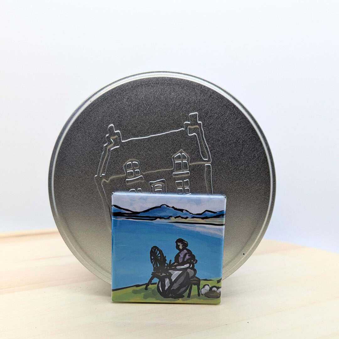 Hearach (Harris) Magnet - handmade by Tiree Tea
