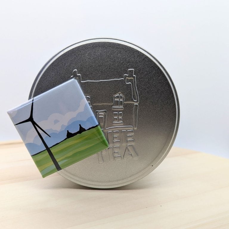 Tilley Magnet - handmade by Tiree Tea