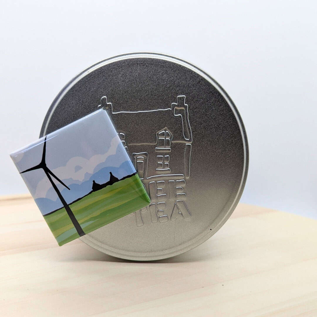 Tilley Magnet - handmade by Tiree Tea