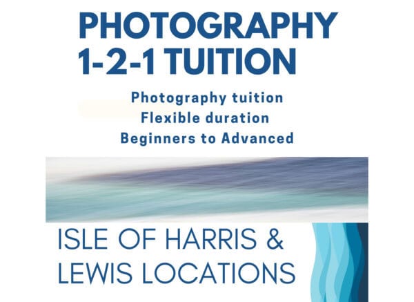 One to One Photography Tuition - handmade by Warner-Tate Photography