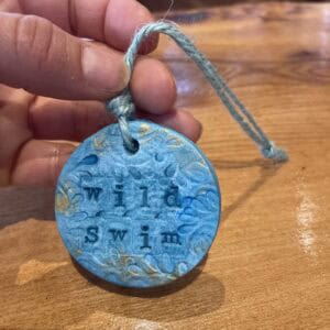 Wild swim handmade ceramic decoration gift - Image 7