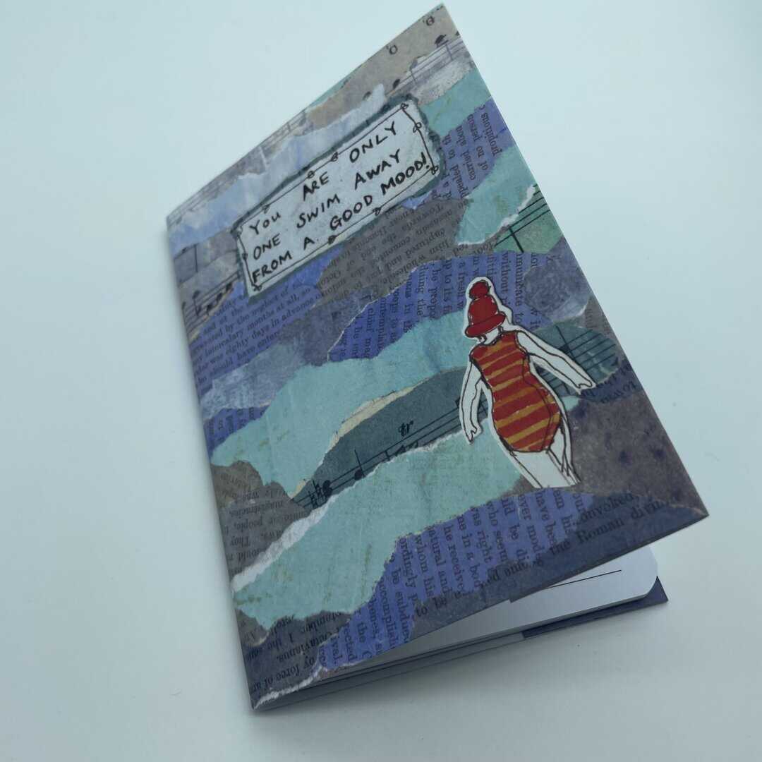 Swimming journal diary notebook art stationery - Image 9