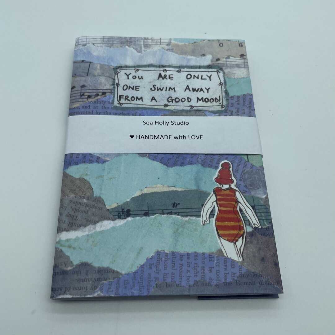 Swimming journal diary notebook art stationery - Image 3