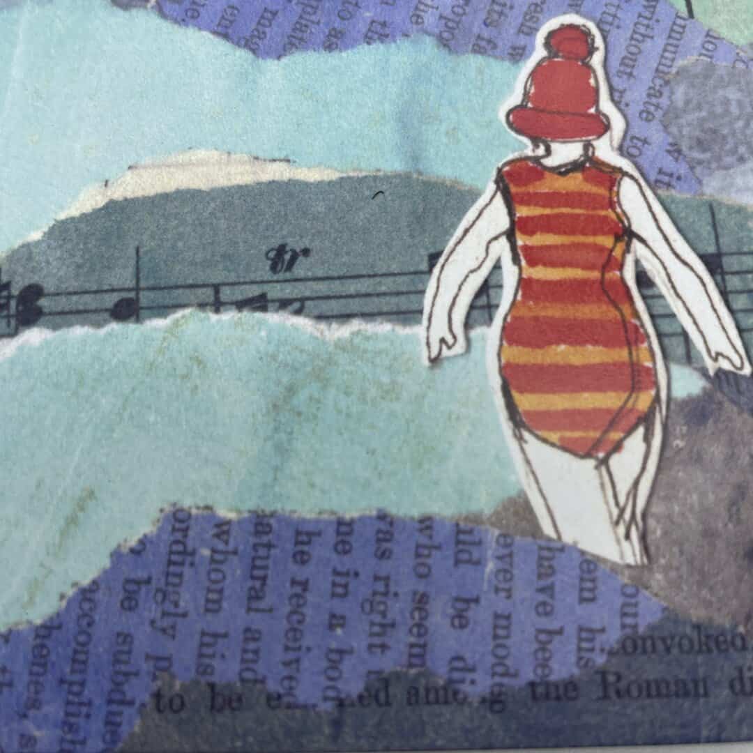 Swimming journal diary notebook art stationery - Image 10