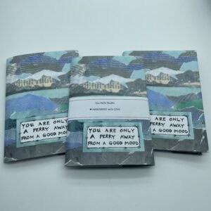 You are only a ferry away from a good mood. Island notebook journal travel log - handmade by Seaholly Studio (view 4)