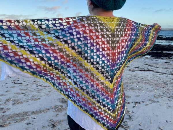 Joy Crochet Small Shawl or Scarf