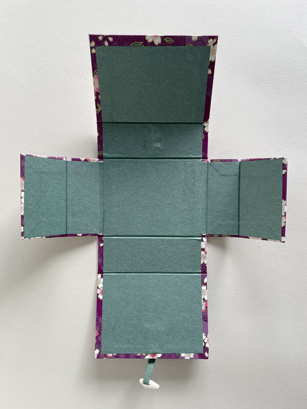 Chiyogami wraparound boxes