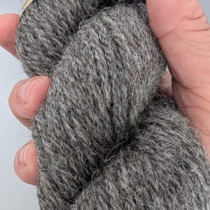 Grey Aran Knitting Yarn (HebTex - Worsted Spun) - Image 3