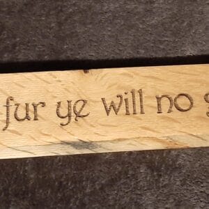 Whit's fir ye - handmade by Honest Coffins