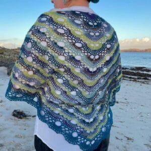Winter Walk Crochet Shawl or Scarf