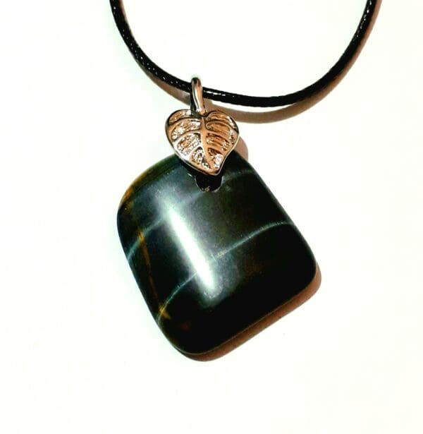 Tigers Eye Necklaces ~ Option A/B - handmade by Quiet Space Arts (view 3)