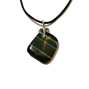 Tigers Eye Necklaces ~ Option A/B - handmade by Quiet Space Arts (view 5)