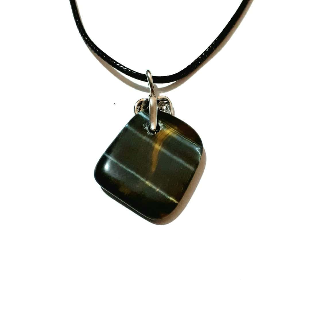 Tigers Eye Necklaces ~ Option A/B - handmade by Quiet Space Arts (view 5)