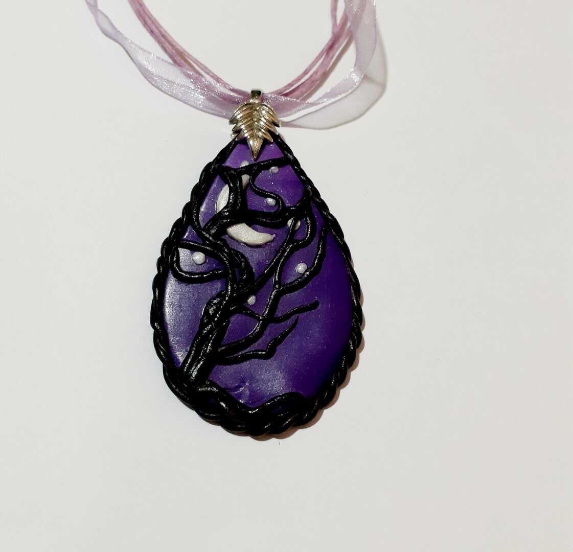 By Moonlit Tree ~ Option A/B - handmade by Quiet Space Arts (view 2)