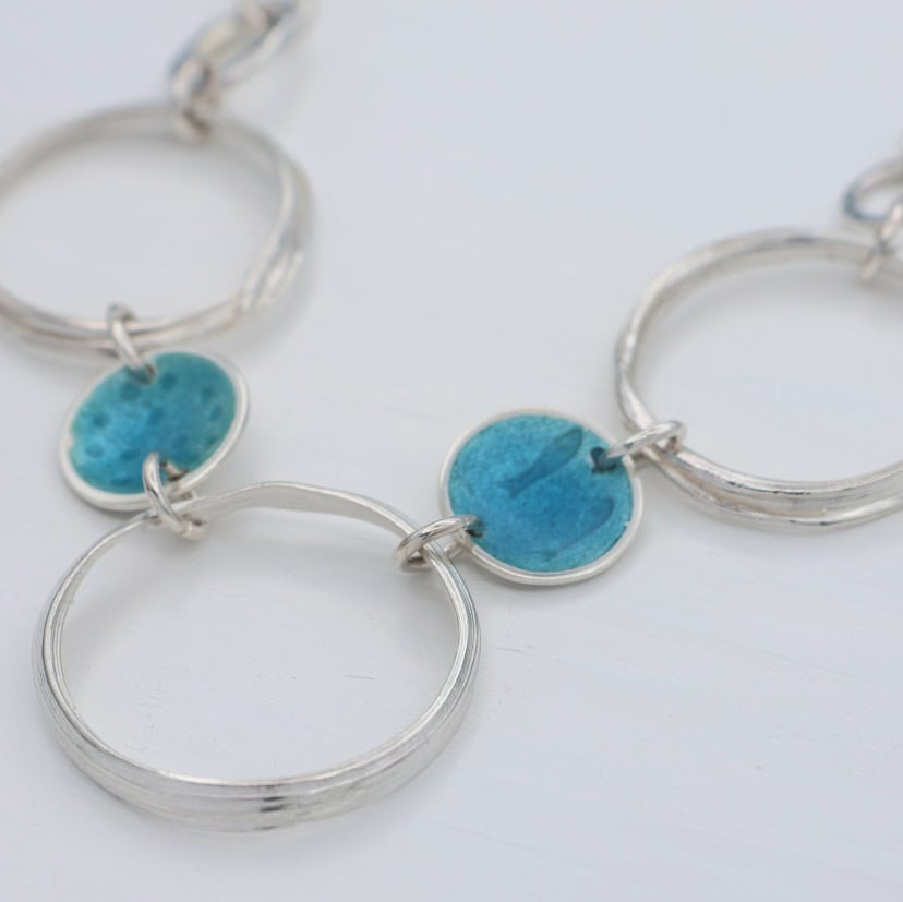 Sea Ribbons Reflections Necklet - Image 1