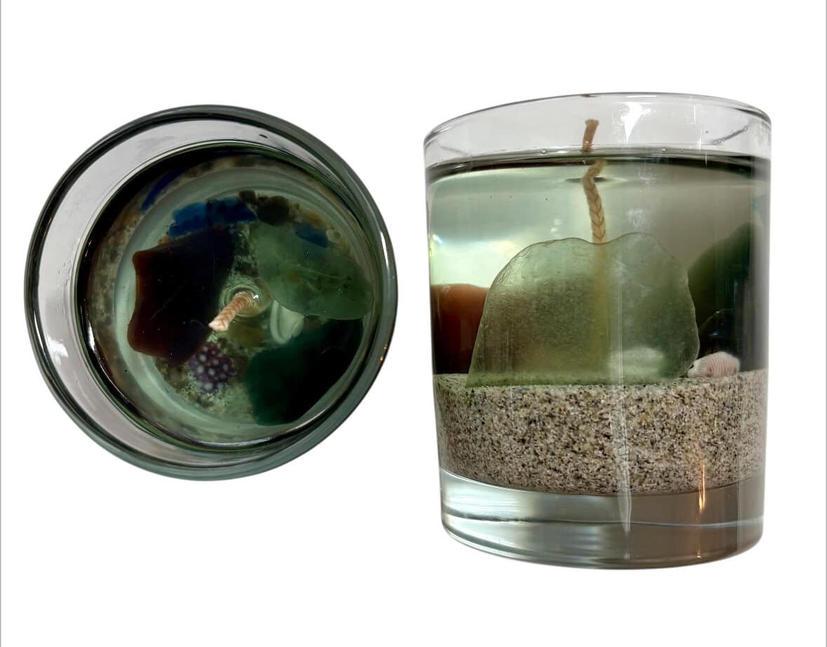 Sea Glass Gel candle - Image 7