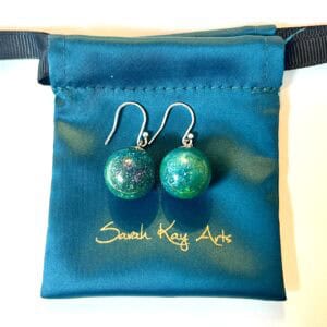 Aurora Borealis bead earrings. - Image 15