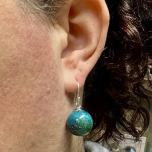 Aurora Borealis bead earrings. - Image 12