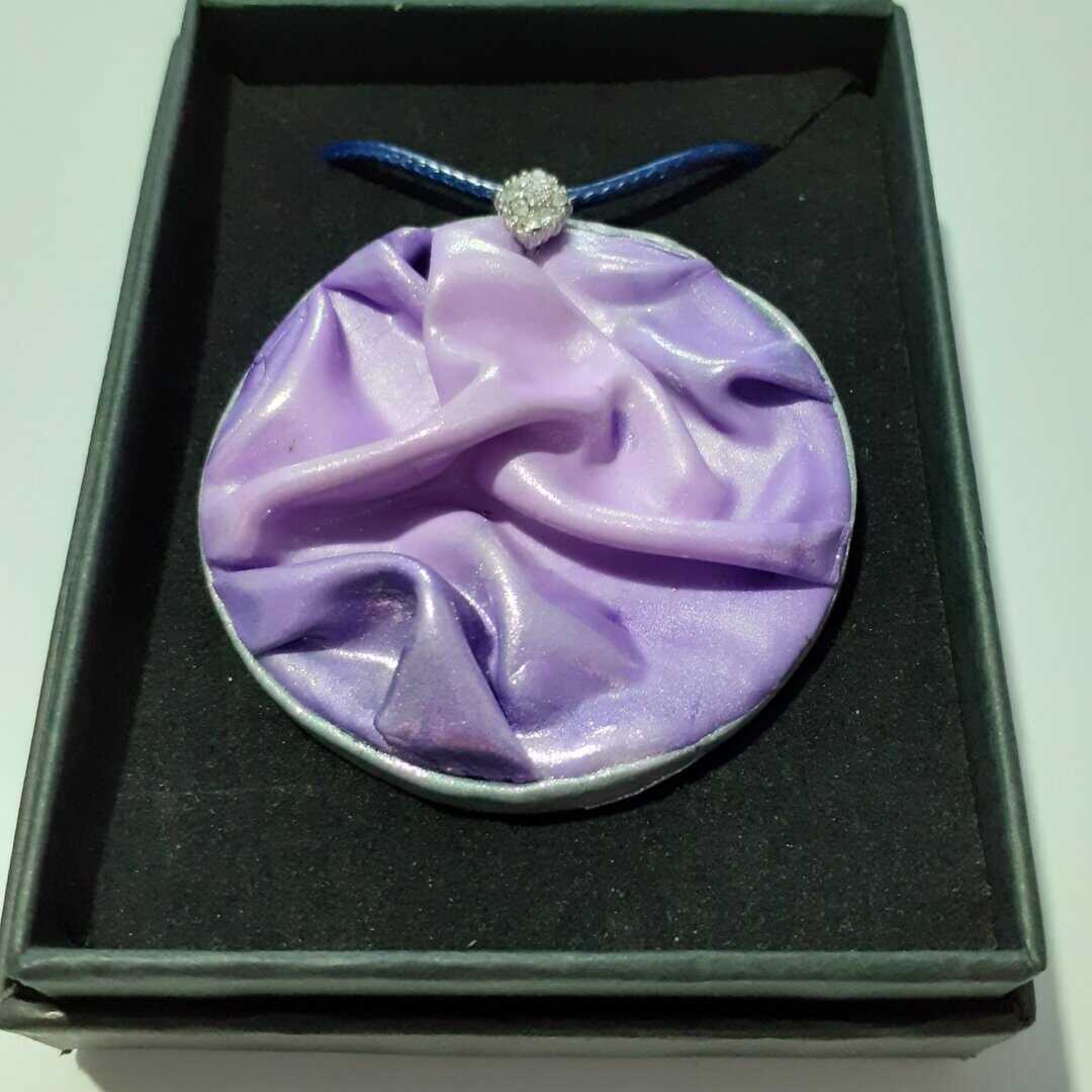 Twisted Silk Necklace - Image 4