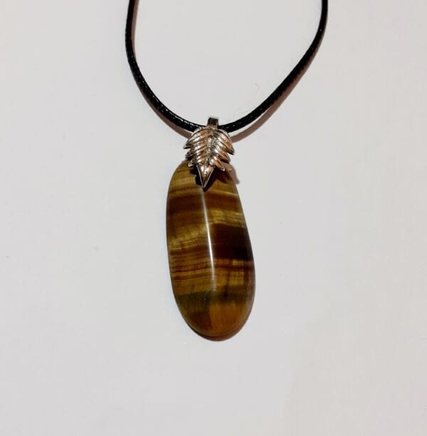Tigers Eye Necklaces ~ Option A/B - handmade by Quiet Space Arts (view 2)