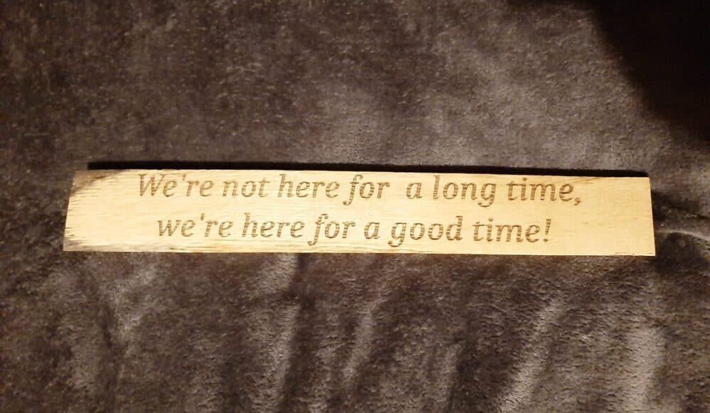 Good time - handmade by Honest Coffins
