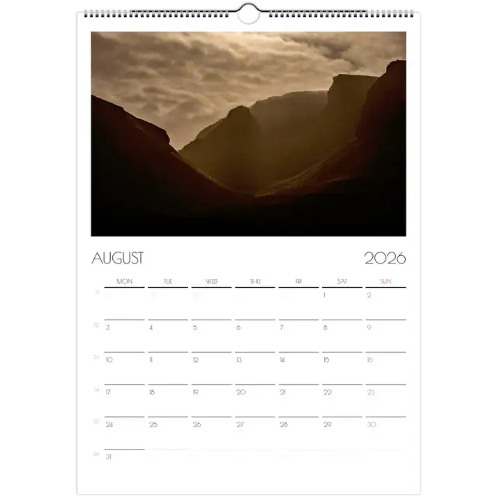 Isle of Skye 2026 - Calendar Detail - Quiraing