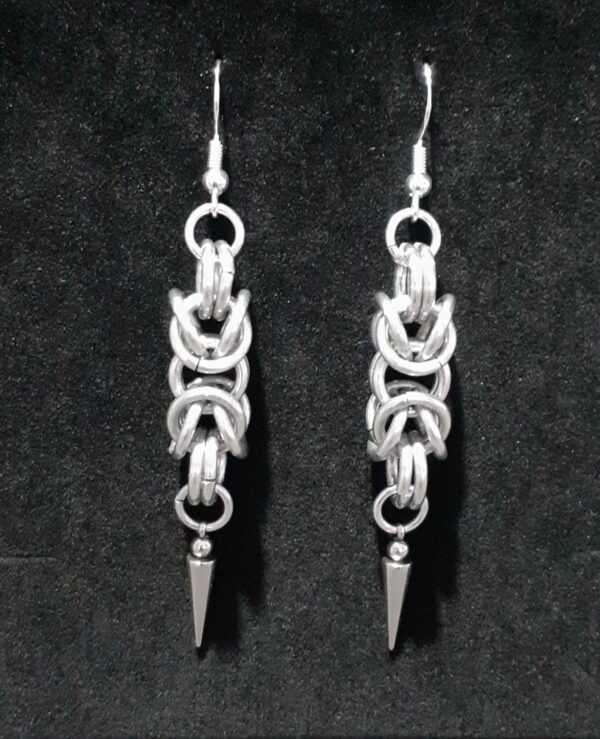 Chainmaille Playful Earrings