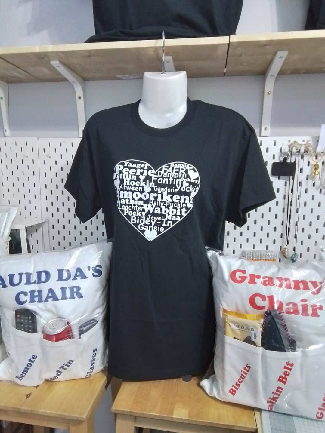 Shetland Dialect Heart t-shirt - Image 2